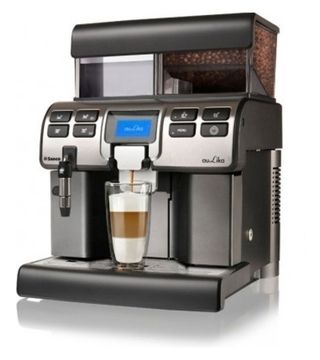 Кавомашина автоматична Saeco Aulika MID Black-Silver (RI9844/01)