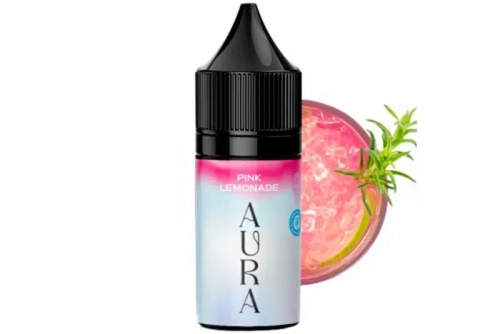 Солевая Жидкость Aura Pink Lemonade 30ml (Аура Розовый Лимонад) 30mg | 50mg