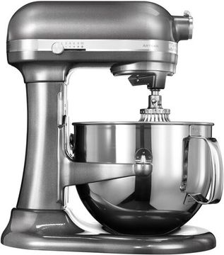 Планетарний міксер KitchenAid Artisan 5KSM7580XEMS із підйомною чашею срібний медальйон