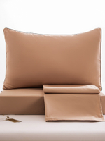 Комплект постельного белья Однотонный Сатин Элитный OCE015