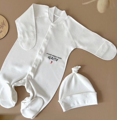 Чоловічок із шапочкою "Щастя", інтерлок ТМ "Happy ТОТ" (62 см)