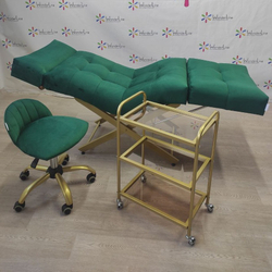 Комплект меблів для лашмейкерів та бровістів Tertio Gold 101