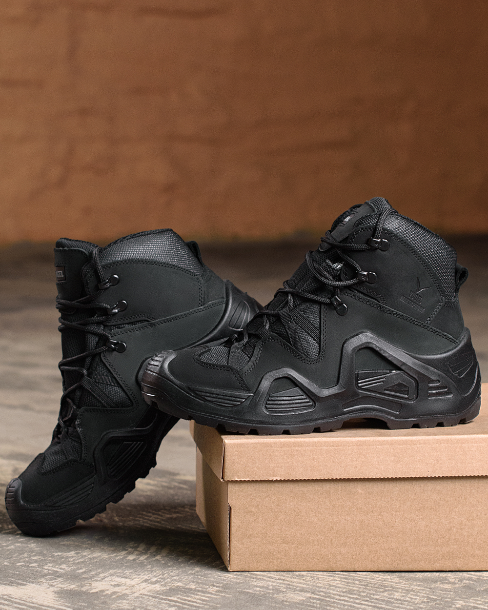 Черевики тактичні чорного кольору чоловічі (арт. 8062200403)