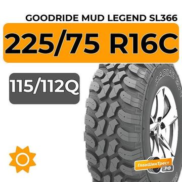 Goodride Mud Legend SL366 225/75 R16C 115/112Q