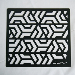 Вытяжка для маникюра настольная Ulka Pemium с фильтром, цвет белый (сетка черная)