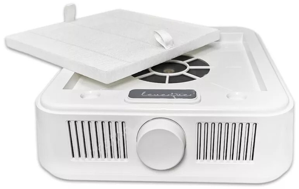 Витяжка для манікюру та педикюру Saeyang Levent з фільтром HEPA 65 Вт