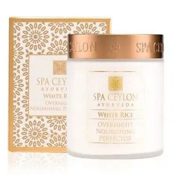 Ночной питательный крем для сухой и чувствительной кожи Белый рис 200 г, SPA Ceylon