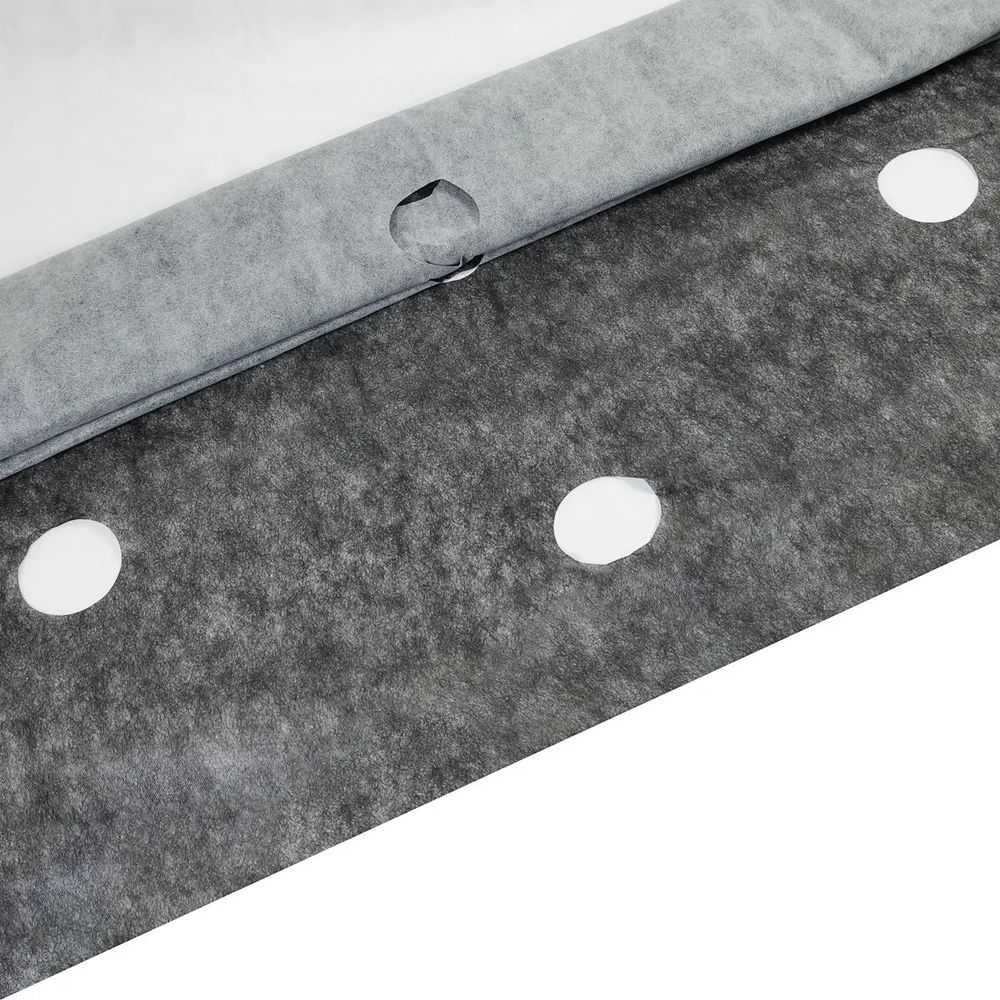 Агроволокно 50г./м2 1.6x100м. Черное-белое с перфорацией 3 отверстия