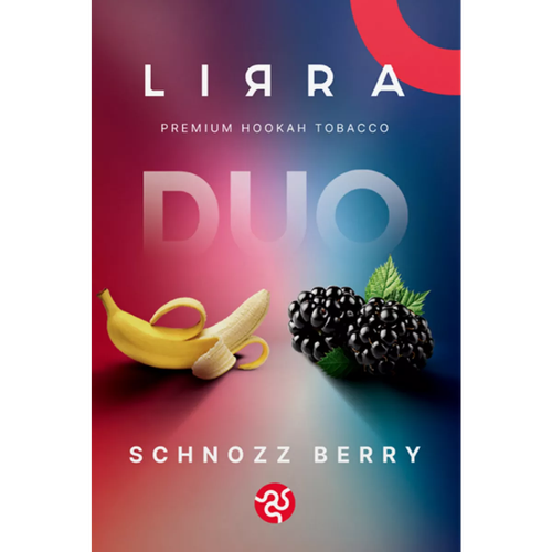 Табак Lirra Schnozz Berry (Лира Банан Ежевика) 50г