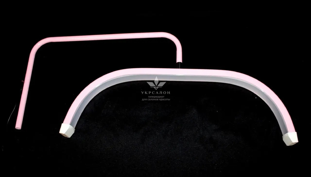 Бестеневая Led лампа для бьюти мастера Smart Moon Light HD-M6X-2, 50 Вт, розовая