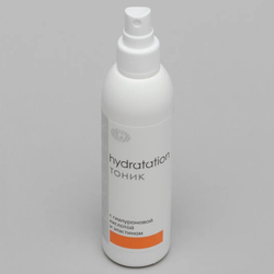Тонік для обличчя з гіалуроновою кислотою і еластином серии Hydratation, Гельтек