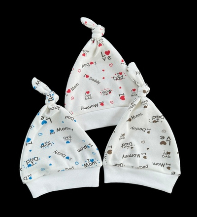 Шапочки, інтерлок ТМ "TR" (38-40 см)