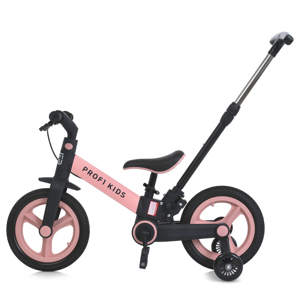 Детский велосипед-трансформер Profi Kids MB 1021 с родительской ручкой