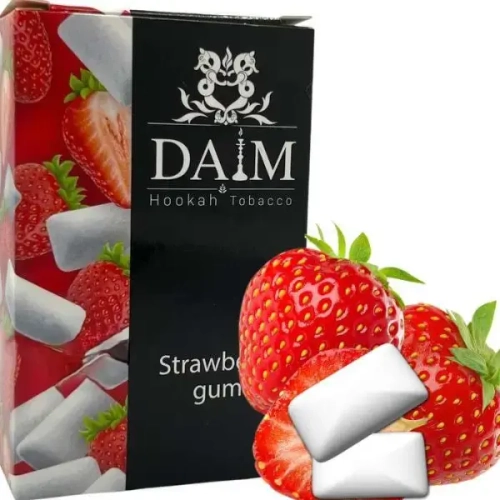 Тютюн Daim Strawberry Gum (Даїм Полунична Жуйка) 50г