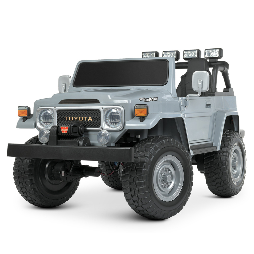 Дитячий двомісний електромобіль джип 4WD Toyota M 4968EBLR(24V)