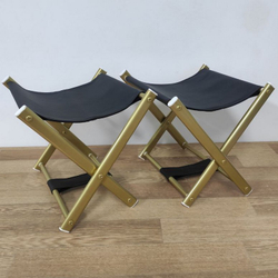 Подставка для сумки на золотых ножках