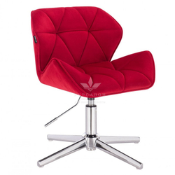 Стільчик клієнта Paris velor cross