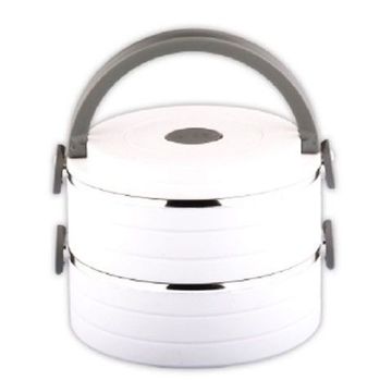 Ланч-бокс 1,2л. 2 попер. Peterhof PH-12425-12 white