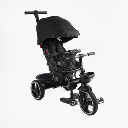 Дитячий триколісний велосипед Best Trike Oscar 6390 PU, складне кермо, з батьківською ручкою