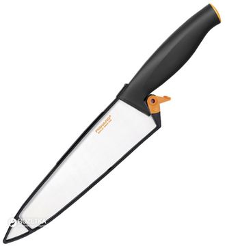 Кухонний ніж Fiskars Functional Form кухарський 20 см Black (1014197)