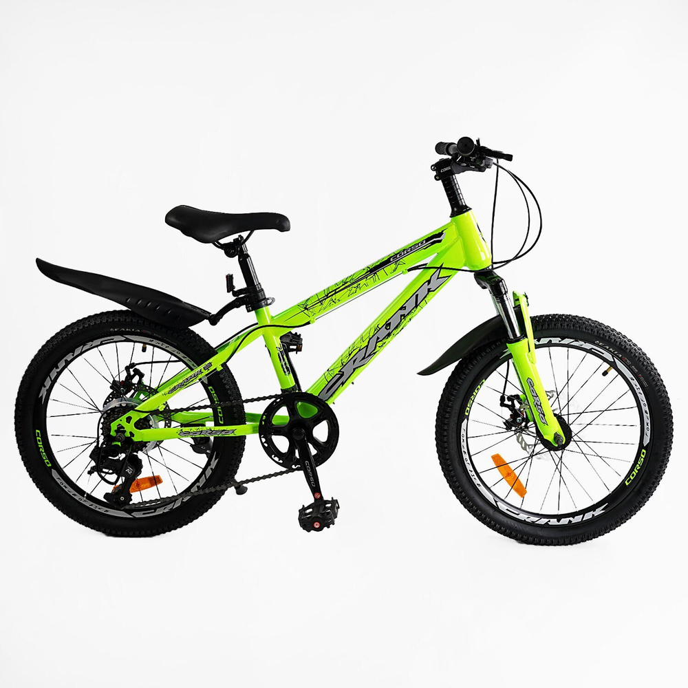 Детский спортивный велосипед 20 дюймов Corso Crank