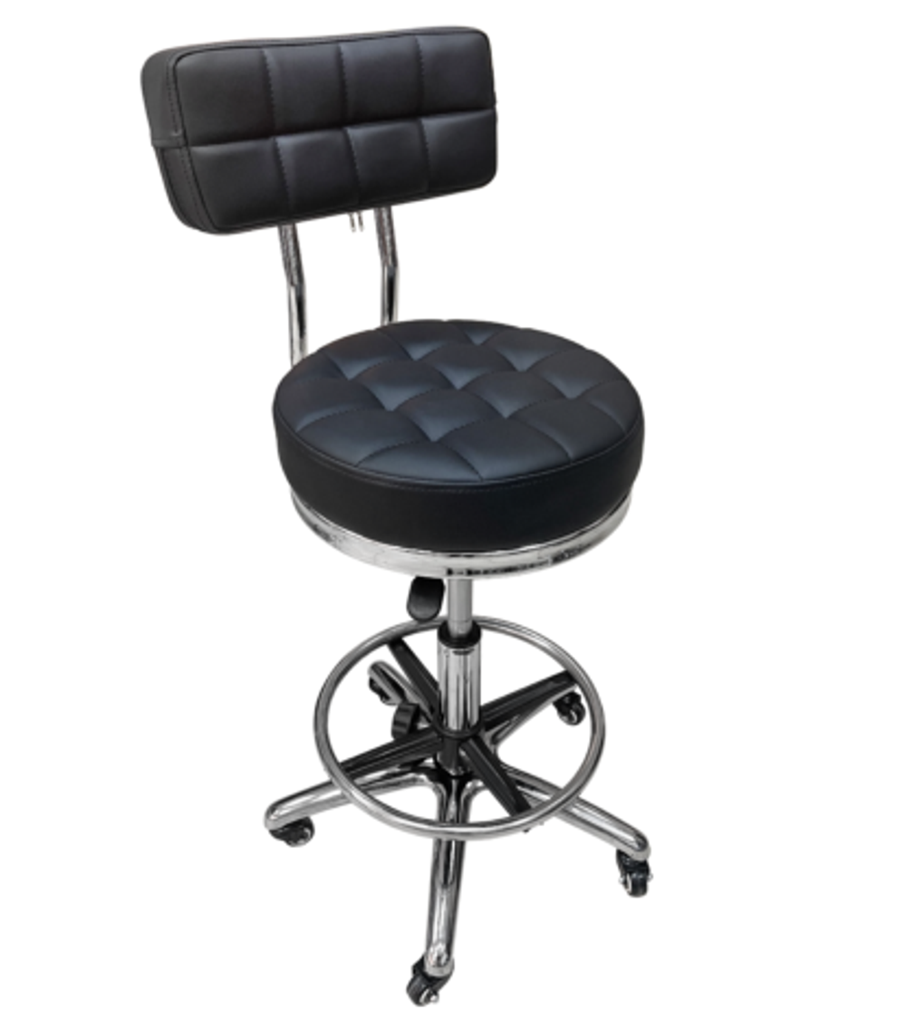 Стульчик мастера А206-2 Plus, черный