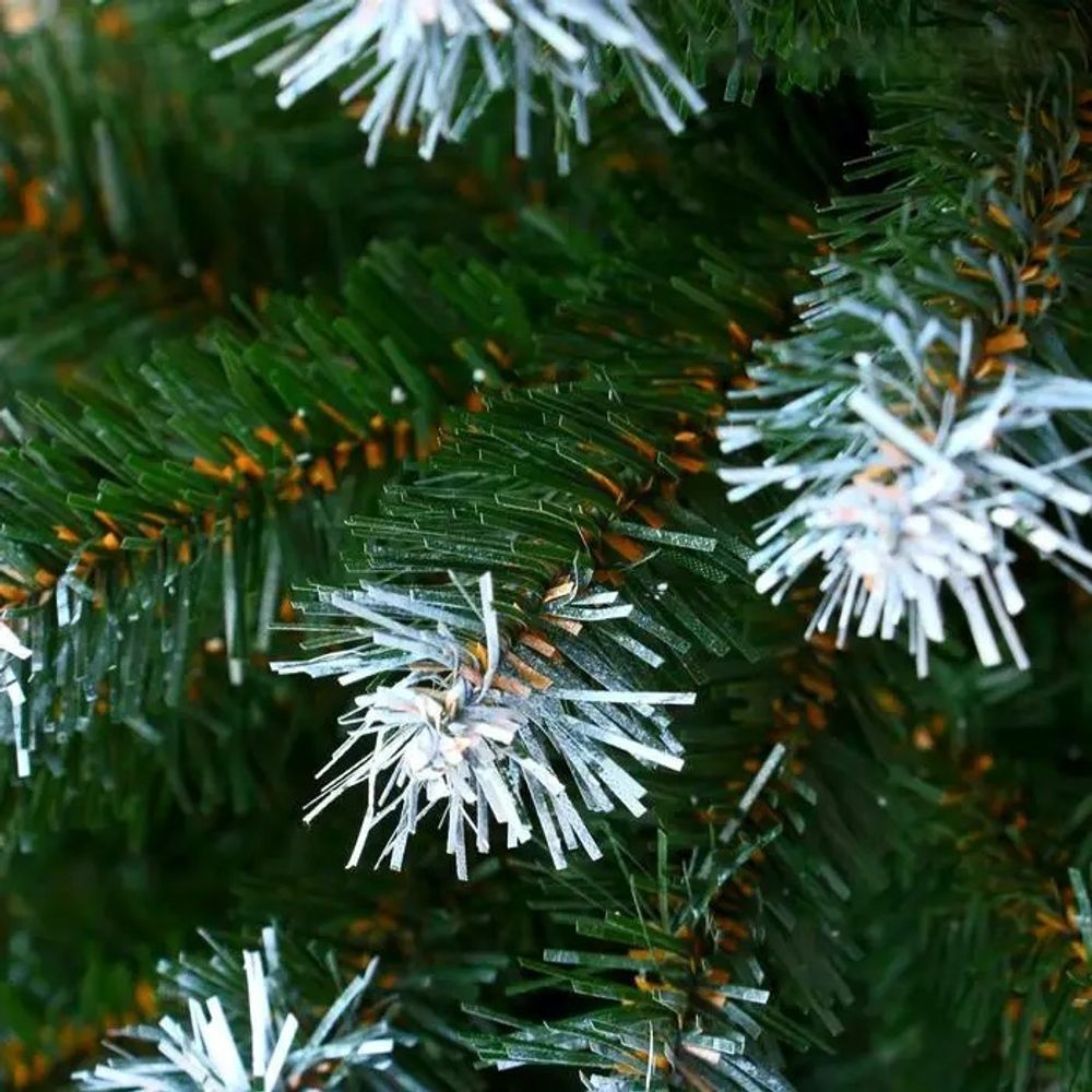 Ель искусственная с белым напылением 1.80 м. "Королевская". Мягкая хвоя.