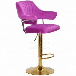 Стільчик для візажу Jef velor Gold