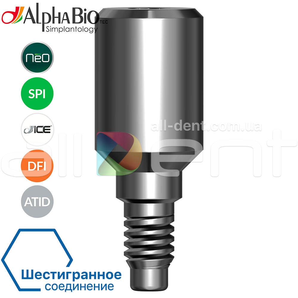 Формирователь десны AlphaBio Шестигранное соединение (IH) 113
