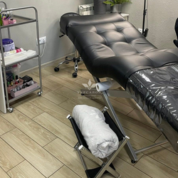 Анатомическая кушетка Tertio Black для лашмейкеров и бровистов