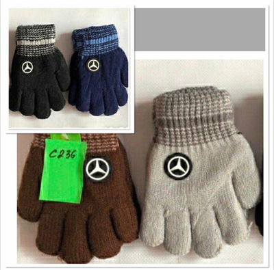 Рукавички (перчатки) "Мерс", вовна (4-6 років)