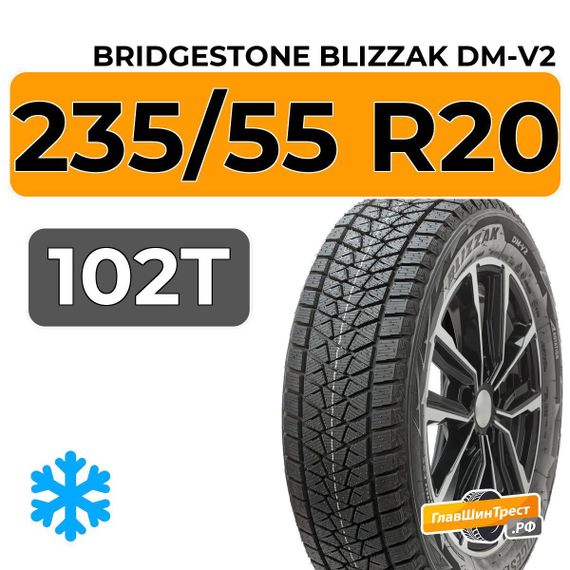 Bridgestone Blizzak DM-V2 235/55 R20 102T