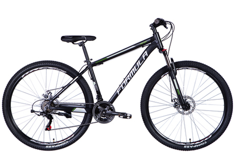 Велосипед горный алюминиевый 29 дюймов Formula Motion DD 2024, рама 17"