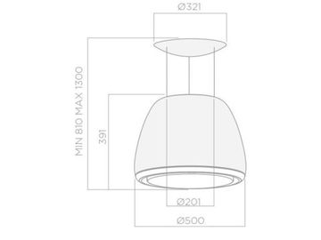 Витяжка ELICA EDITH JAZZ/F/50