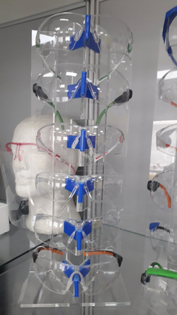 Очки защитные незапотевающие прозрачные, 513 Univet