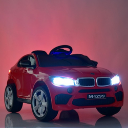 Дитячий електромобіль BMW X6 4WD 180W Bambi M 4299EBLRS