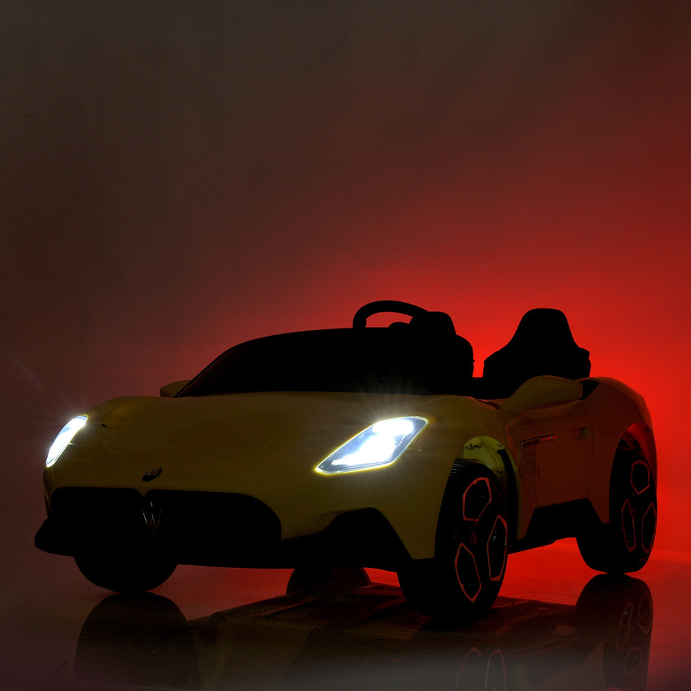Детский двухместный электромобиль суперкар Maserati MC20 4WD M 4993EBLR
