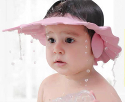 Детский козырек для мытья головы (желтый)