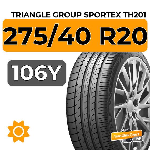 Triangle Group SporteX TH201 275/40 R20 106Y XL