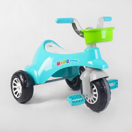 Дитячий триколісний велосипед Pilsan Magic Tricycle 07-180 з кошиком