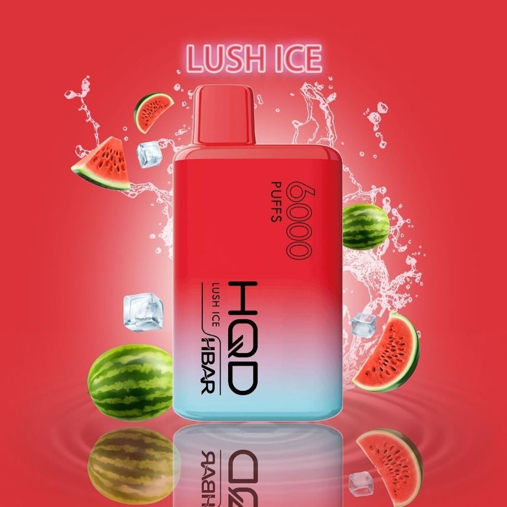 HQD HBAR 6000 Lush Ice 5% nic
