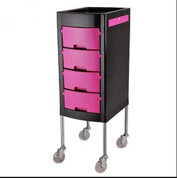 Парикмахерская тележка  Pomocnik Modern фуксия