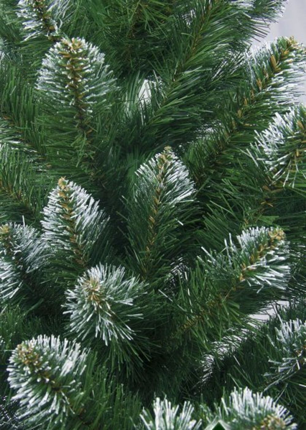 Ель искусственная с белым напылением 2 м. "Королевская". Мягкая хвоя.