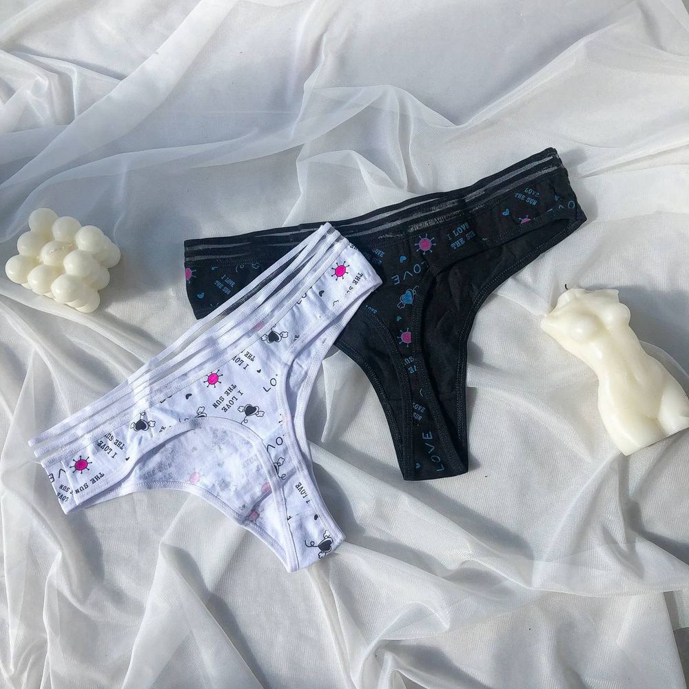 Стринги с эластичным поясом