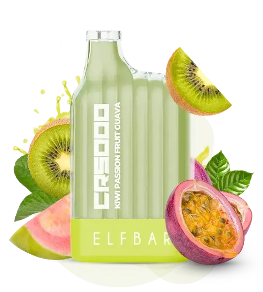Elf Bar CR5000 - Kiwi Passion Fruit Guava (5%)