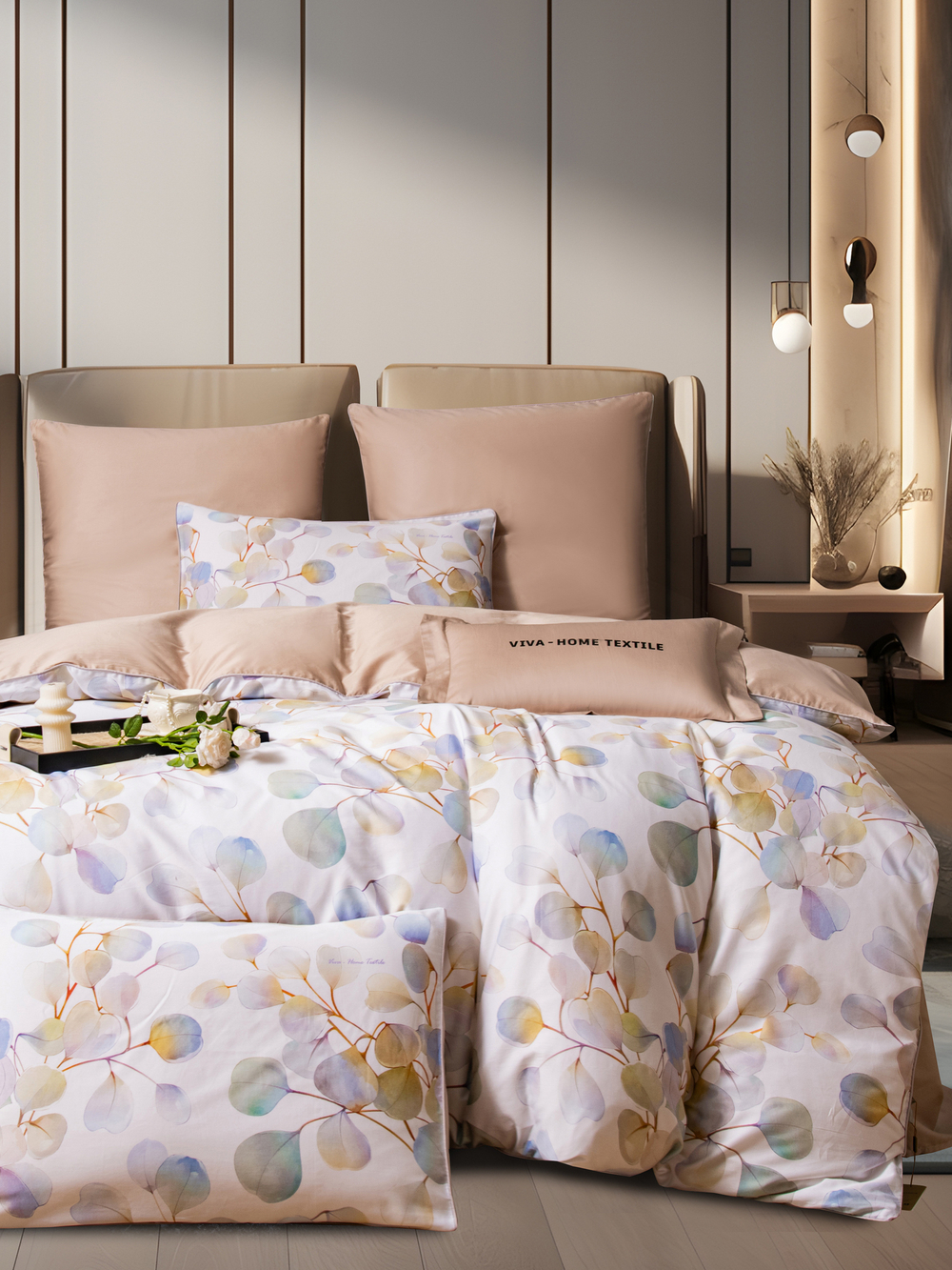 Комплект постельного белья Сатин Премиум CPA048