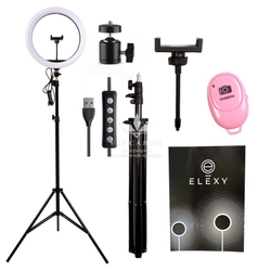 Кольцевая лампа Elexy 36 RGB c функцией работы от повербанка