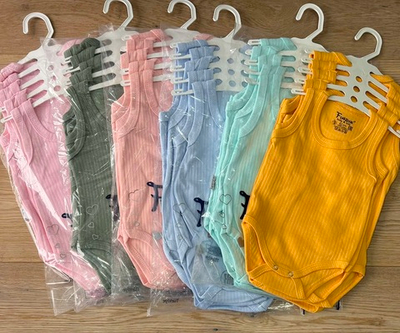 Боді-майка "Мікс", трикотаж рубчик ТМ "Findik"