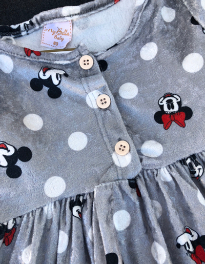 Сукня, велюр ТМ "My bella" (80 см)