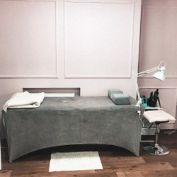 Захисний чохол на кушетку до ніжок плюш-велюр